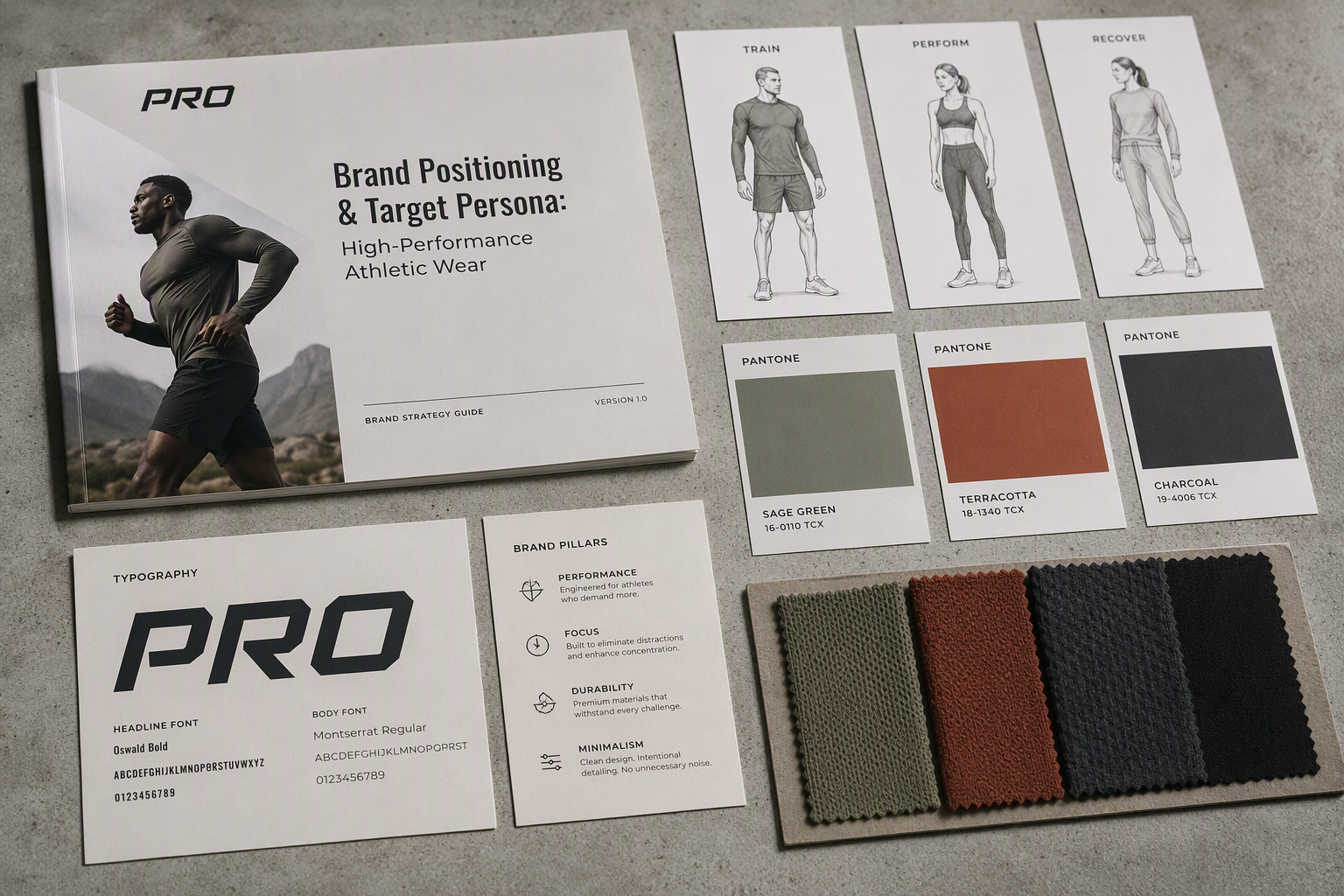 Activewear Brand Market Positioning and Target Customer Persona Strategy