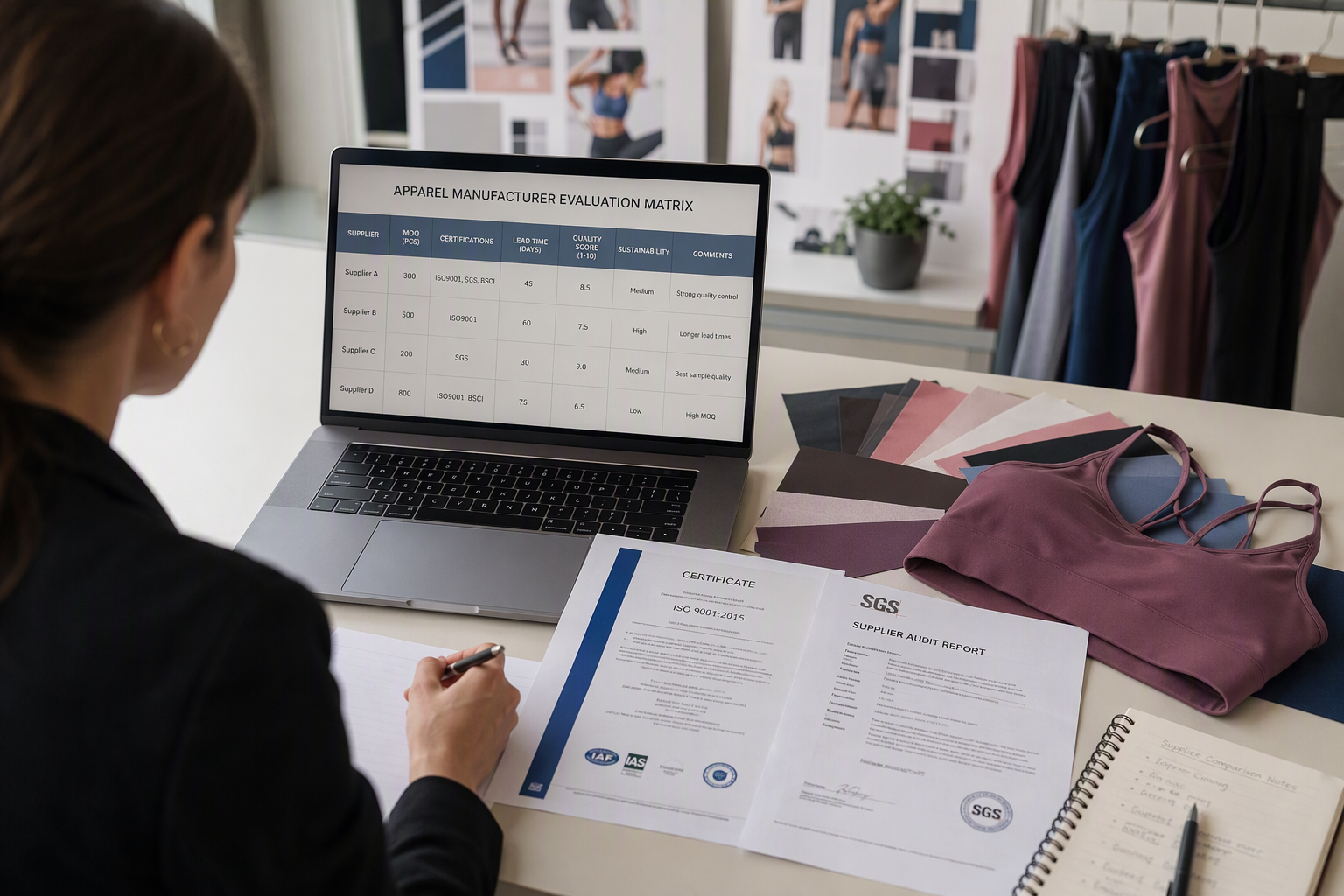 Buyer-Focused Apparel Factory Evaluation Matrix and Supplier Screening Process