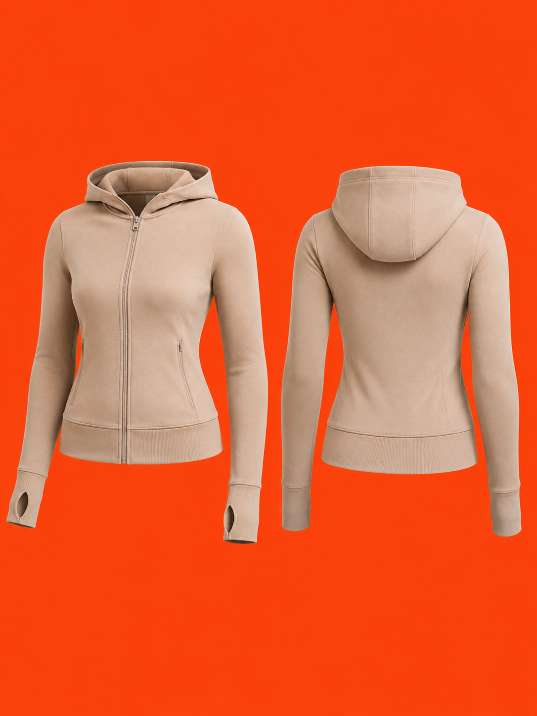 Zip performance hoodie