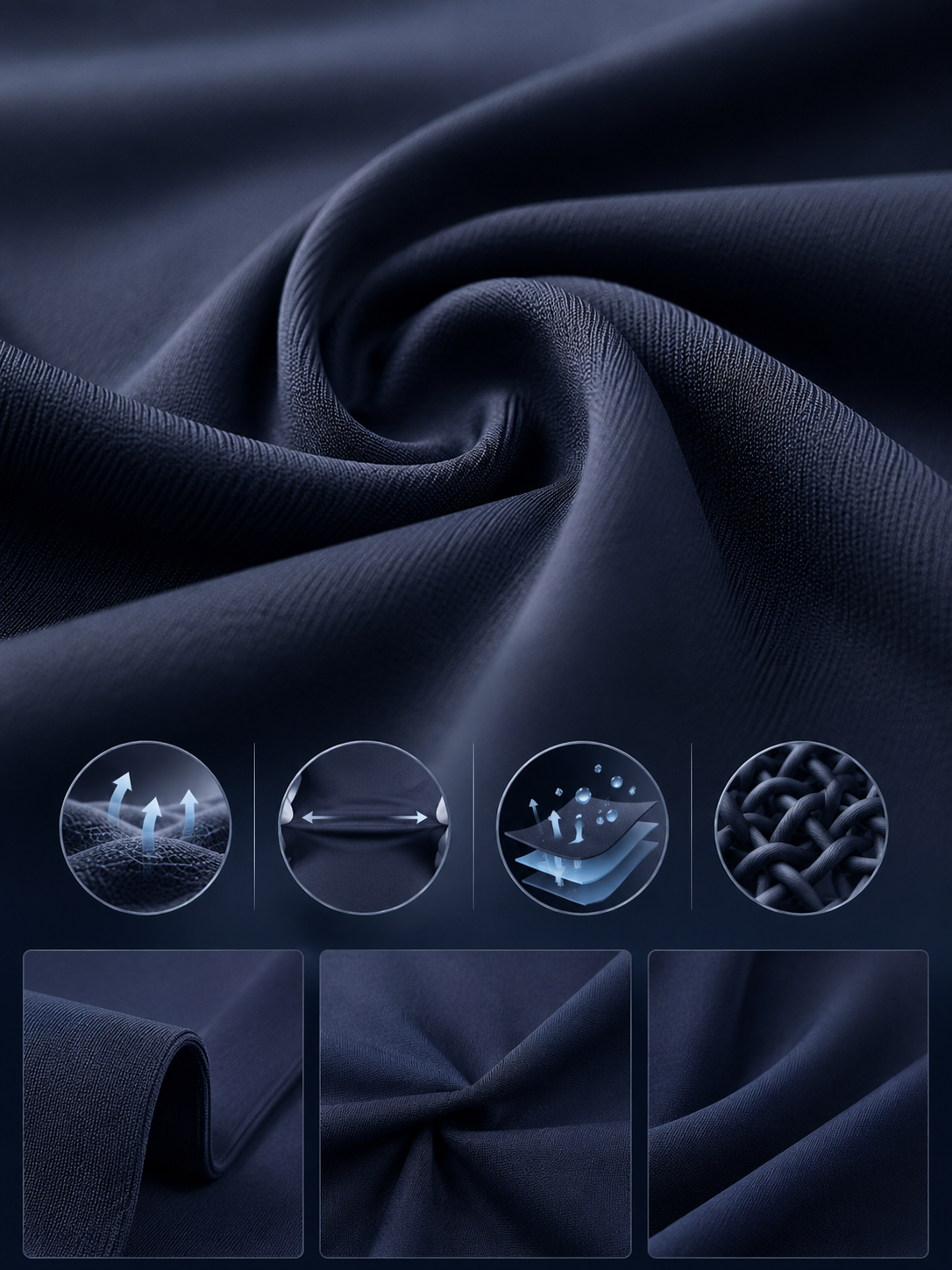 Sculpt knit fabric
