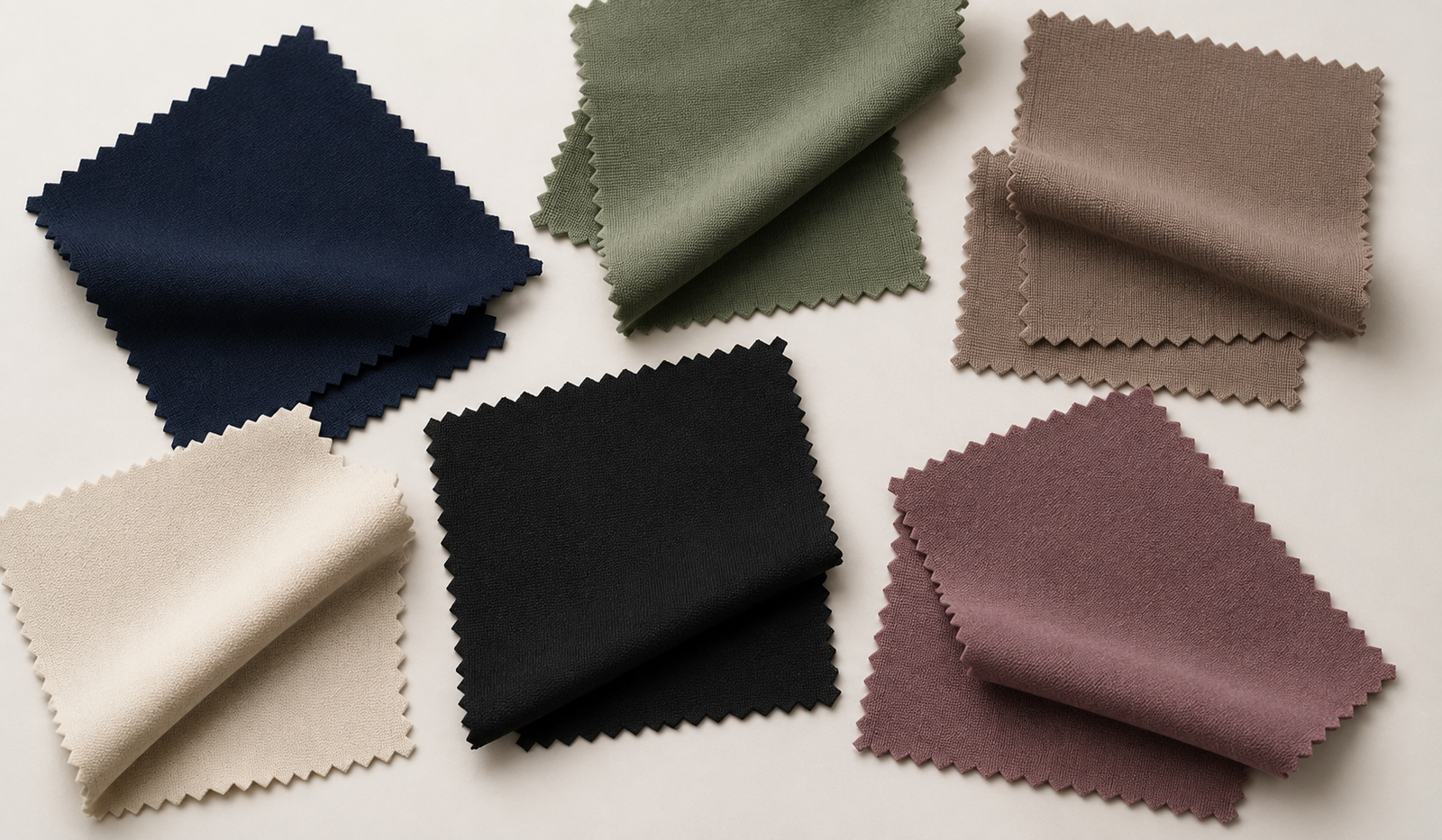 Performance fabric swatches