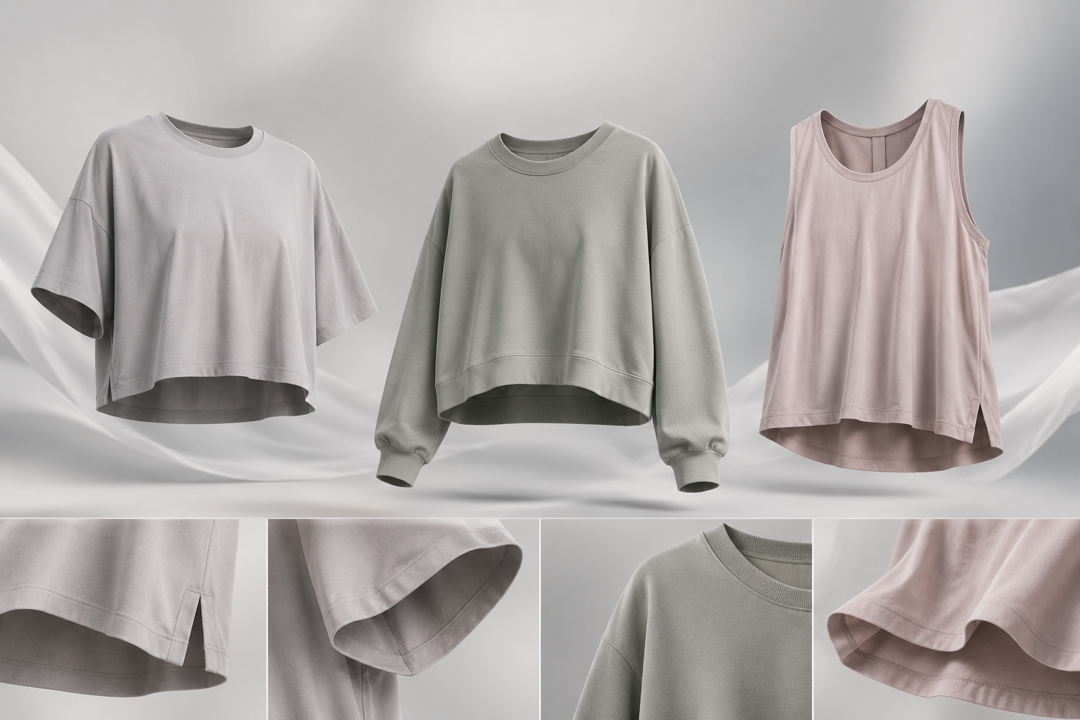 Relaxed fit yoga top