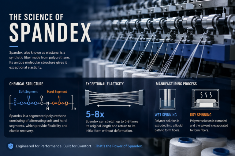 What Is Spandex Made Of? Fiber Chemistry & Manufacturing (2026 Guide)