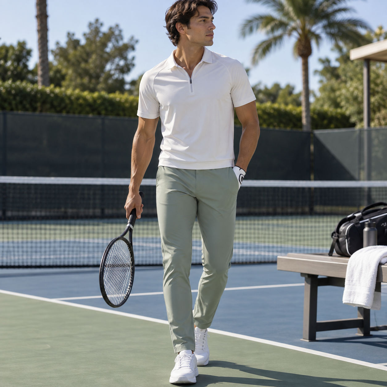 Tailored golf pants