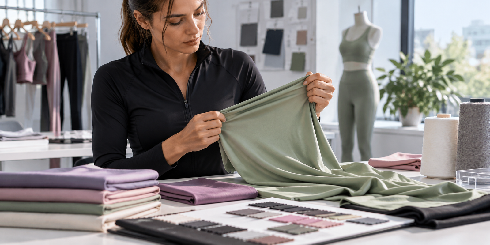 Performance fabric detail