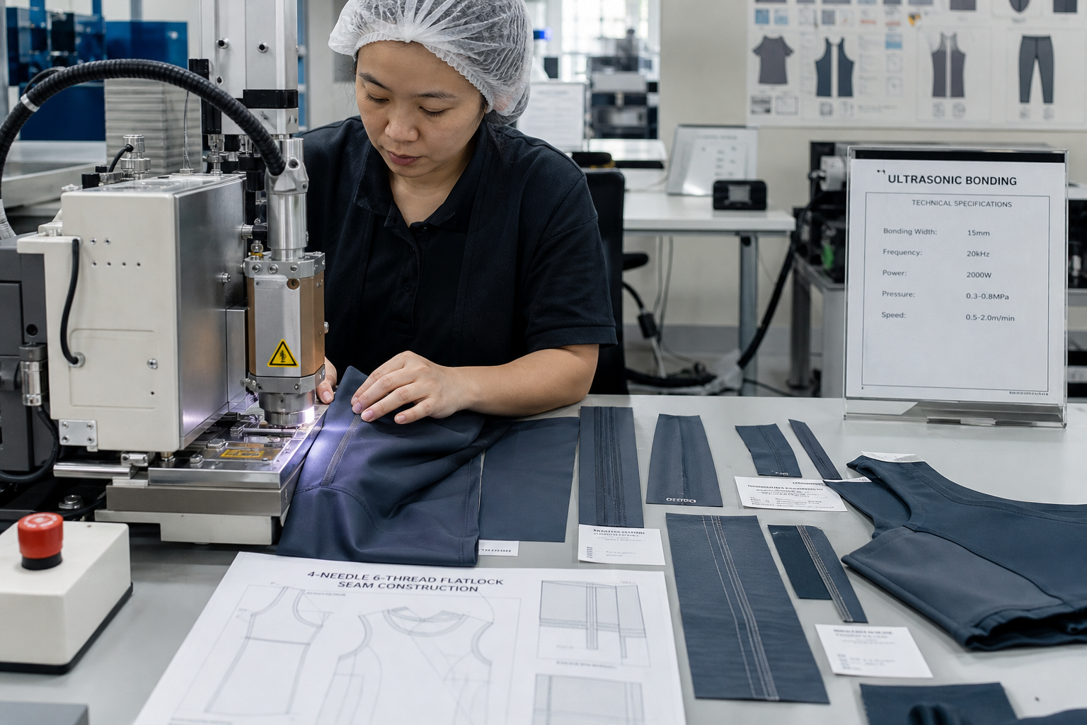 Athletic Apparel Manufacturer Selection Criteria Advanced Laser Cutting and Seamless Seam Bonding